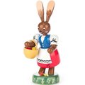Alexander Taron Alexander Taron 224-356 Dregeno Easter Figure - Bunny Lady with Egg Basket 224-356